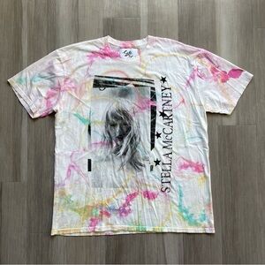 Stella x Taylor Swift Lover Multicolor Marble Dye Short Sleeve Tee
